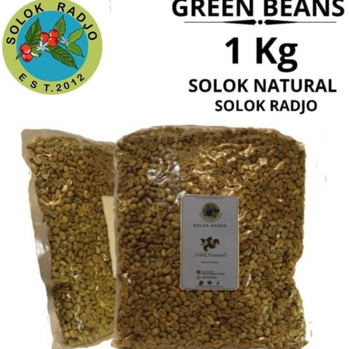 

Tesora Green Beans Arabica Coffee Solok Natural By Solok Radjo