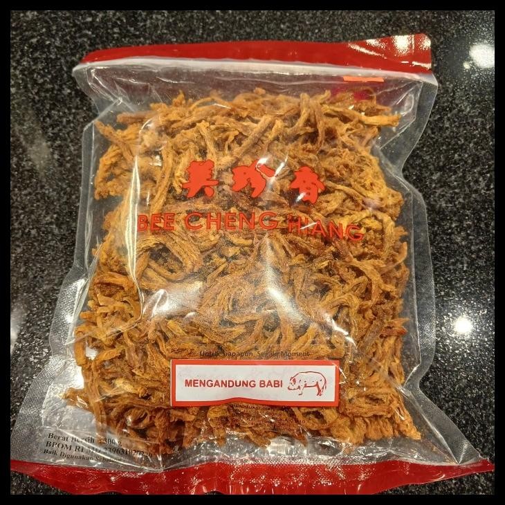 

terbaru !!! bee cheng hiang abon babi cripsy twist ready