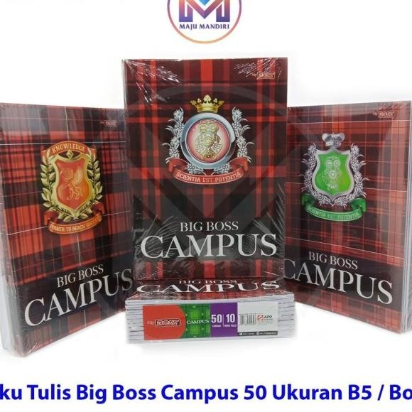 

Buu Tuli Bbo Campu Ii 50 Lembar Uuran B5 Boy Campu 50