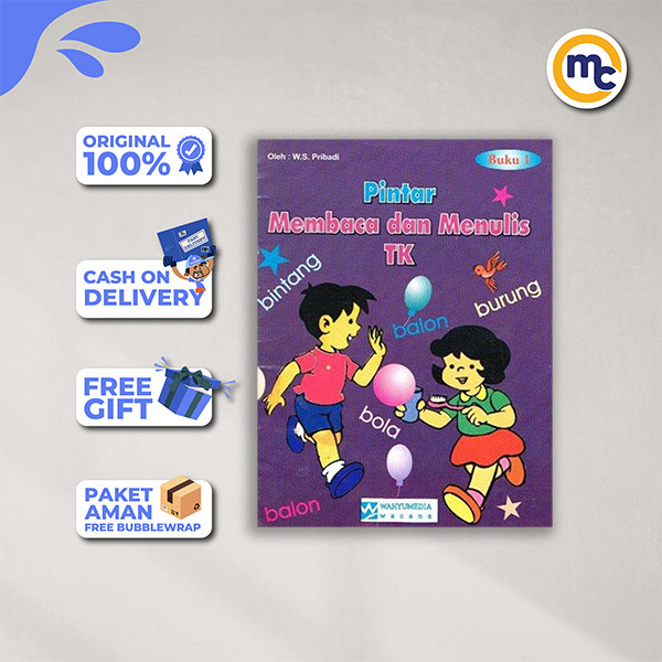 PINTAR MEMBACA & MENULIS TK BUKU 1