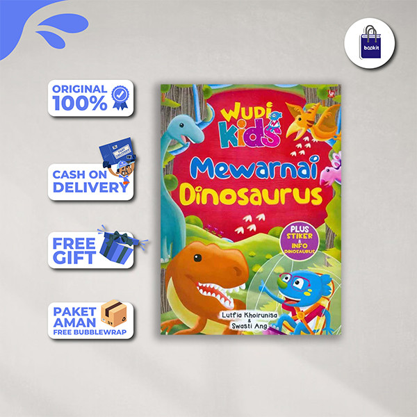 WUDI KIDS : MEWARNAI DINOSAURUS
