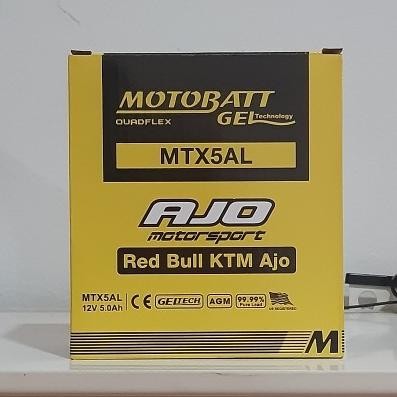 Aki Motor Yamaha Mio Smile, Mio Sporty Motobatt Mtx5Al Aki Kering