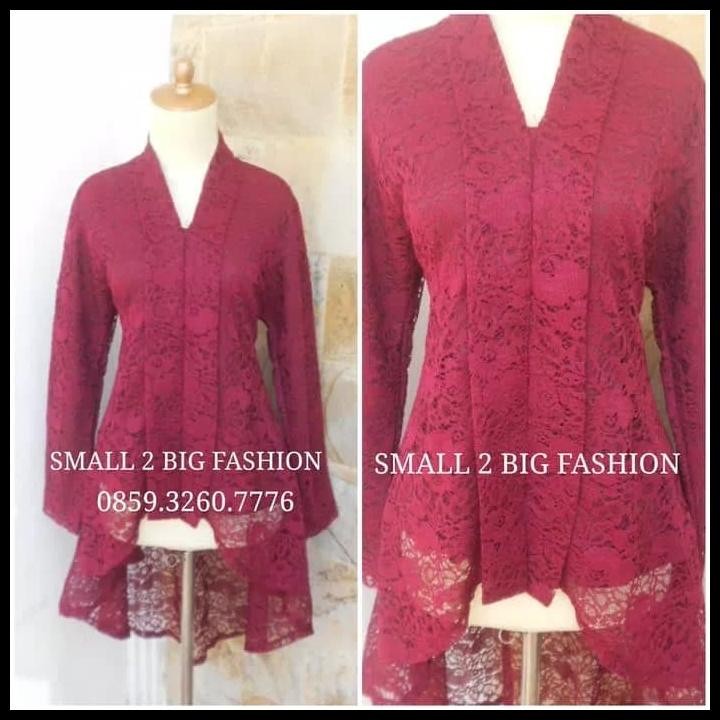 Kebaya Brukat Abu / Kebaya Muslim Silver / Kebaya Brokat Panjang Best Seller