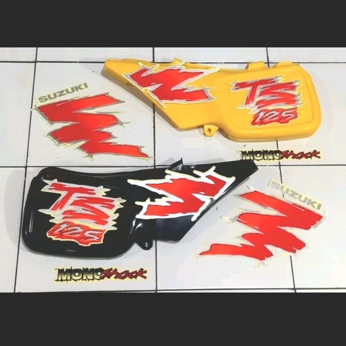 Striping 1995-2003 Petir Ts125 Striping Petir Orange Ts125 Striping Petir Ts125 Stiker Bodi Ts125 St