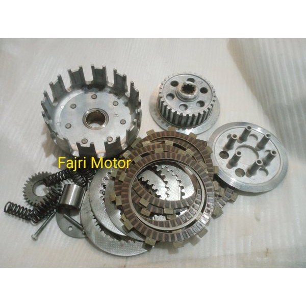 Kopling Set Klx 250 - Dtracker 250 Fi - Ninja Rr Mono - Z250 Sl Original House Kopling Rumah Kampas 
