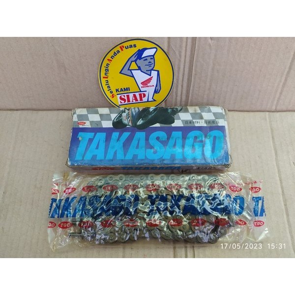Rantai Rante Roda Takasago 428 100 Astrea Grand Prima Legenda Fiz R Alfa Force 1 One Rc100 Rc 100 Br