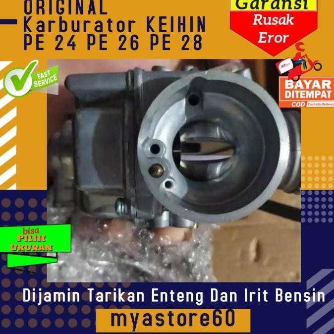 [Original] Karburator Keihin Pe 24 Pe 26 Pe 28 Original Keihin