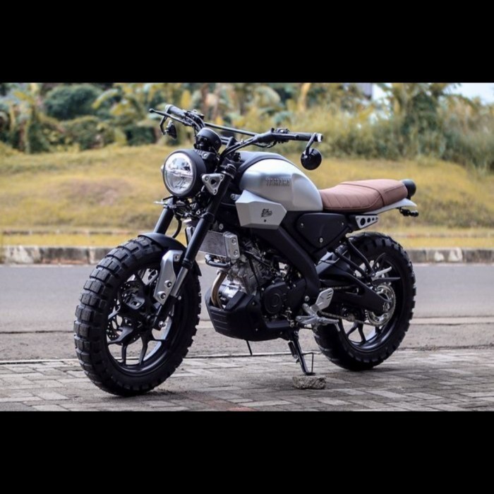 XSR 155 Paket Ban Besar Shinko Big Block + Spakboard Depan Custom PNP