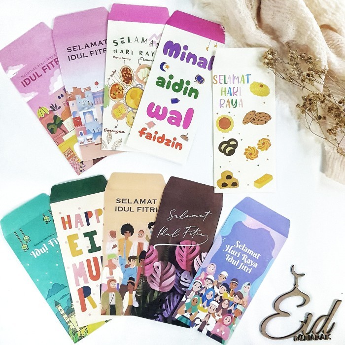 

HARGA SPESIAL (ISI 10-30-50 PCS)AMPLOP LEBARAN UNIK AMPLOP ANGPAO LEBARAN IDUL FITRI MDU510