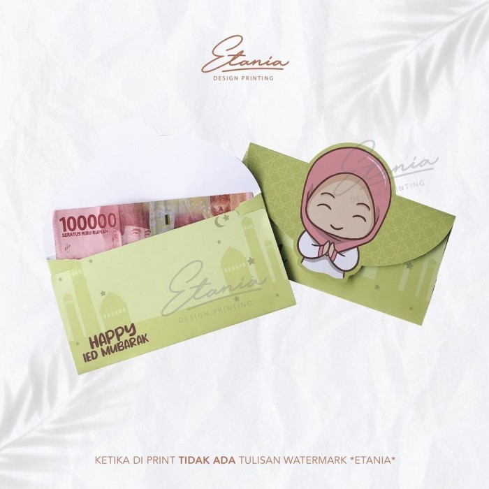 

NEW ARRIVAL AMPLOP ANGPAO LEBARAN IDUL FITRI LUCU 3D UNIK PREMIUM XDH31