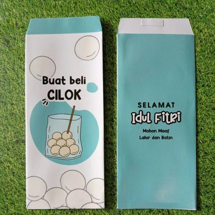 

MILIKI SEGERA AMPLOP LEBARAN BUAT BELI CILOK. 1 PACK ISI 8. FREE PEREKAT HNM10