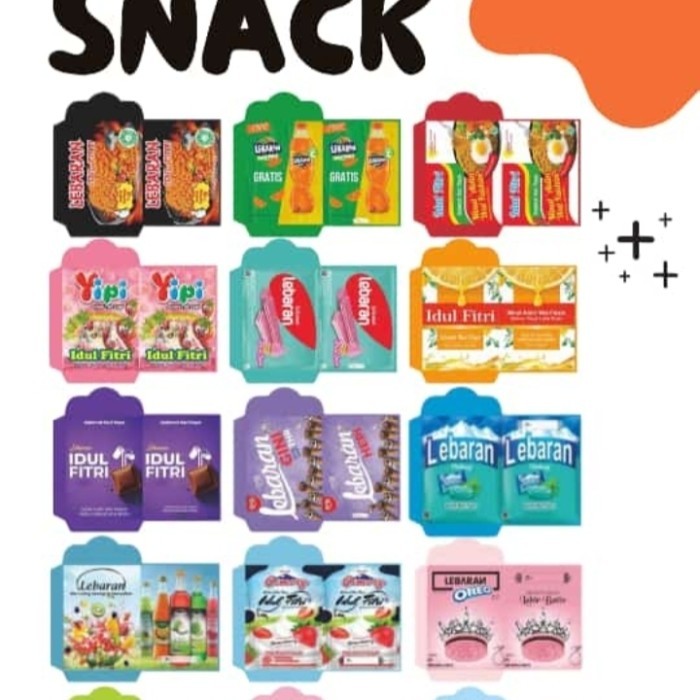 

HARGA PROMO AMPLOP LEBARAN MOTIF SNACK 1PACK ISI 50 LEMBAR MOTIF WARNA RANDOM SXK3