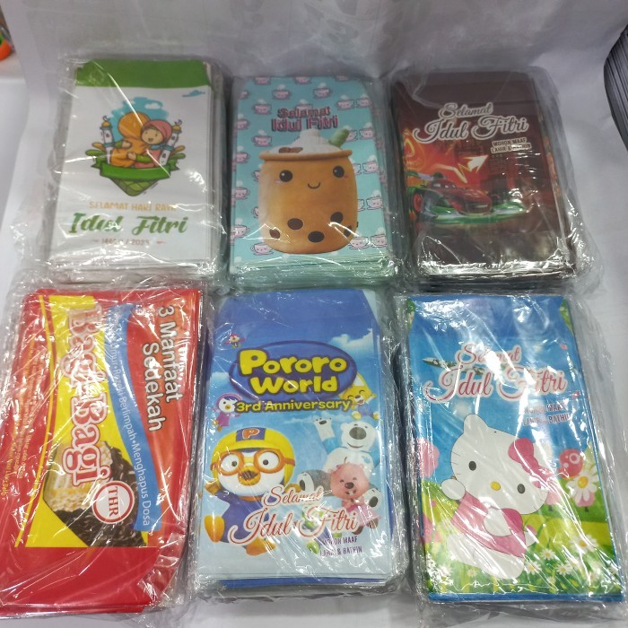 

HARGA SPESIAL ANGPAU/AMPLOP LEBARAN- 100/10 GAMBAR AKL6210