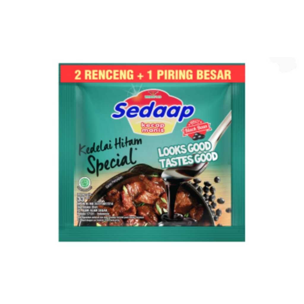 

Miliki Segera Kecap Sedaap Keledai Hitam Sachet 33Ml / 1 Renceng Isi 12 Pcs Mdu2