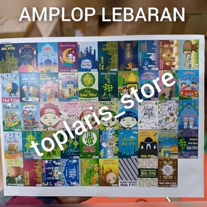 

HOT SALE ANGPAU LEBARAN AMPLOP IDUL FITRI BESAR ISI 10 WQL7