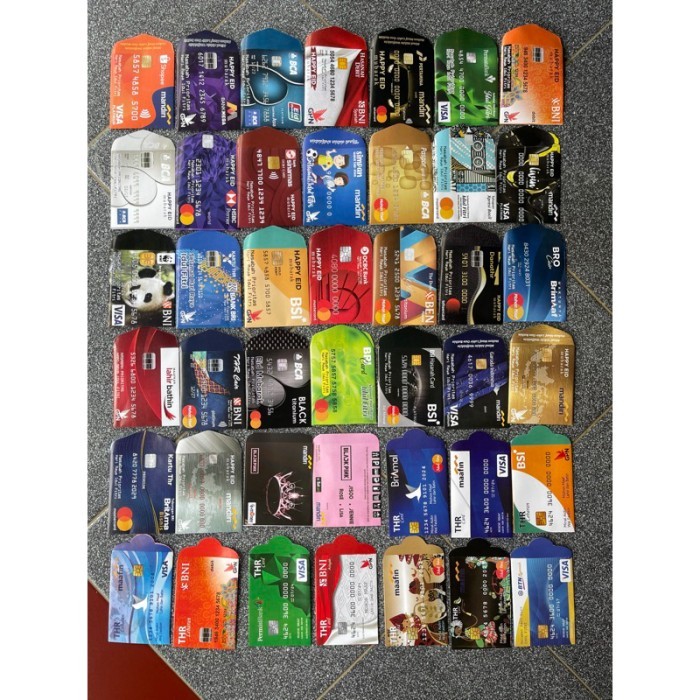 

SENSASI BARU AMPLOP LEBARAN 2024 MOTIF ATM MOTIF MIX CAMPUR UK.6,510 100 PCS WQL104