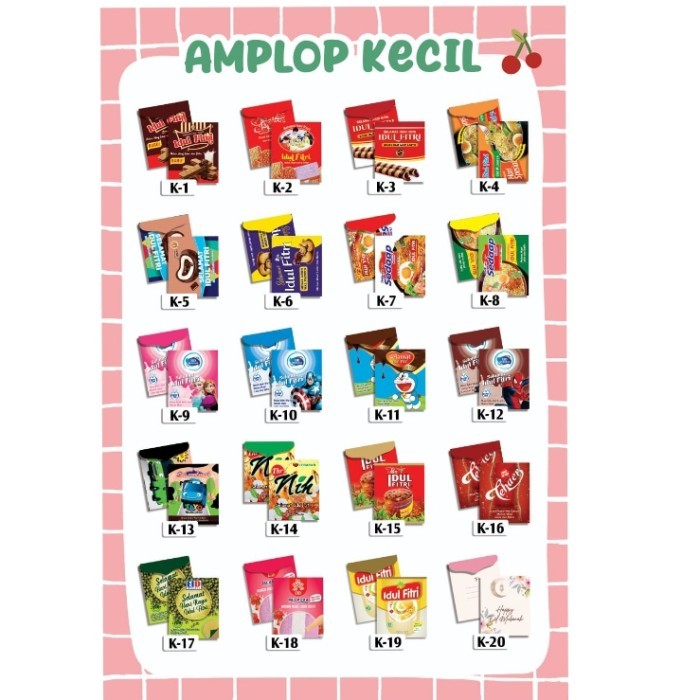 

SALE AMPLOP LEBARAN MOTIF KECIL DFR1061