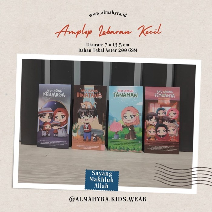 

PROMO AMPLOP LEBARAN KECIL - 1 PACK ISI 12 PCS DENGAN 4 DESAIN BERBEDA WQL10