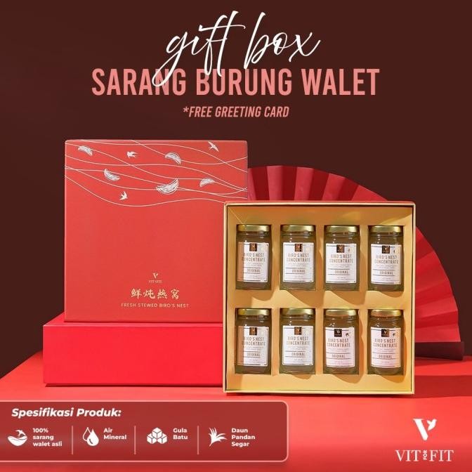

VITFORFIT Hampers - Bird's Nest Drink / Yanwo / Sarang Burung Walet