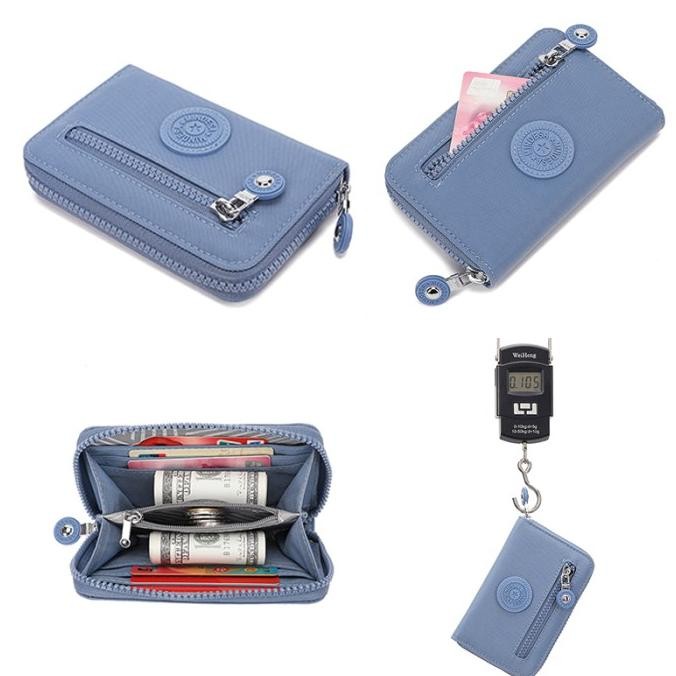 Mindesa 8170 dompet koin Wanita Dompet Mini Dompet Mini Ringan Kain L82BJ