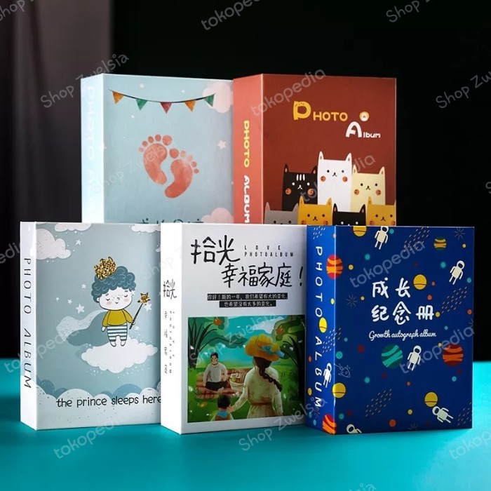 BUKU ALBUM 3R MURAH ALBUM FOTO ISI 100 PCS/ALBUM FOTO BESAR FOTO ANAK