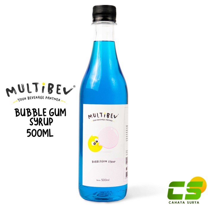 

Multibev Sirup / Syrup - Bubble Gum Syrup 500 ml (Sirup Permen Karet)