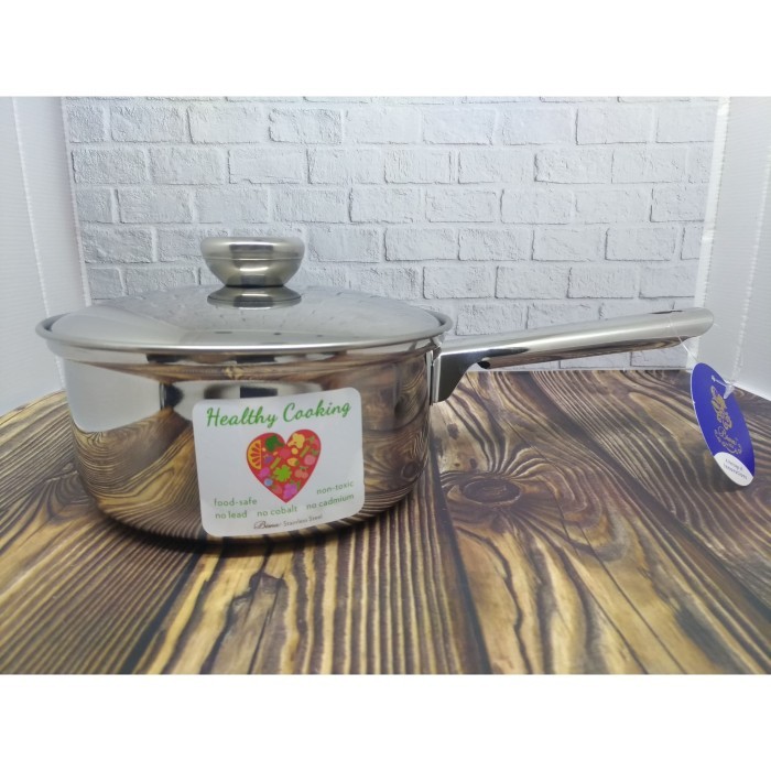 BIMA Prima Saucepan Panci Susu Stainless Steel Panci Bima 16 Cm 16Cm