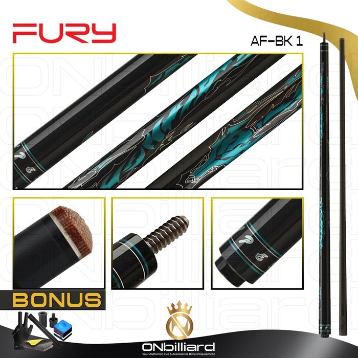 Fury Tempest Break AF-BK Series Cue Stick Stik Billiard Carbon