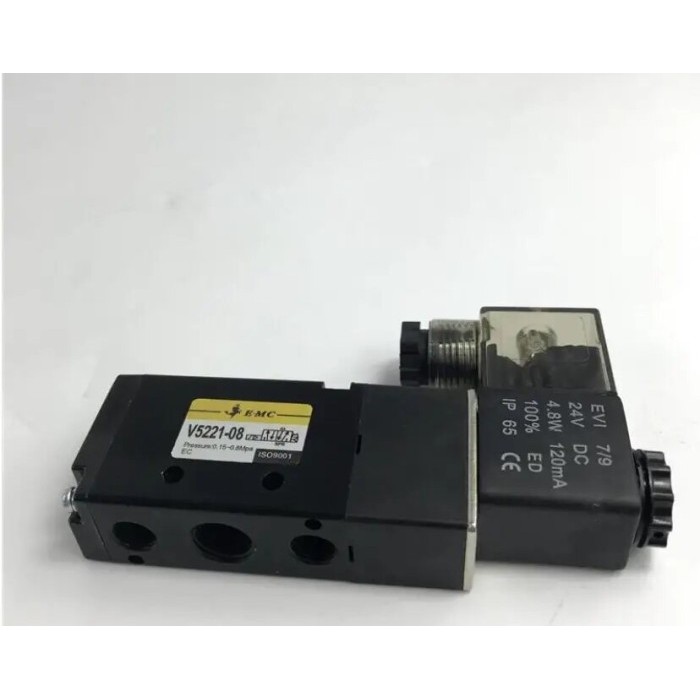 EMC PNEUMATIC SOLENOID VALVE V5221 08 V5231 10 V5241 15 V3221 08