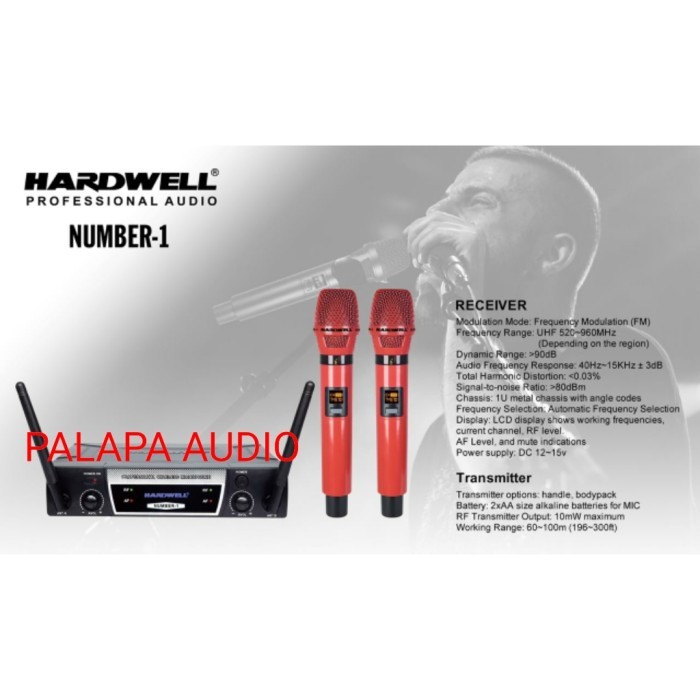MIC WIRELESS HARDWELL NUMBER-1