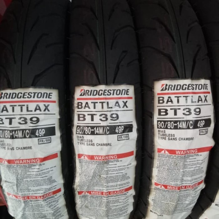 Ban Luar Battlax Bt 39 Ukuran 90-80 Ring 14 Battlax Tubeless #Gratisongkir #Sale #Discount