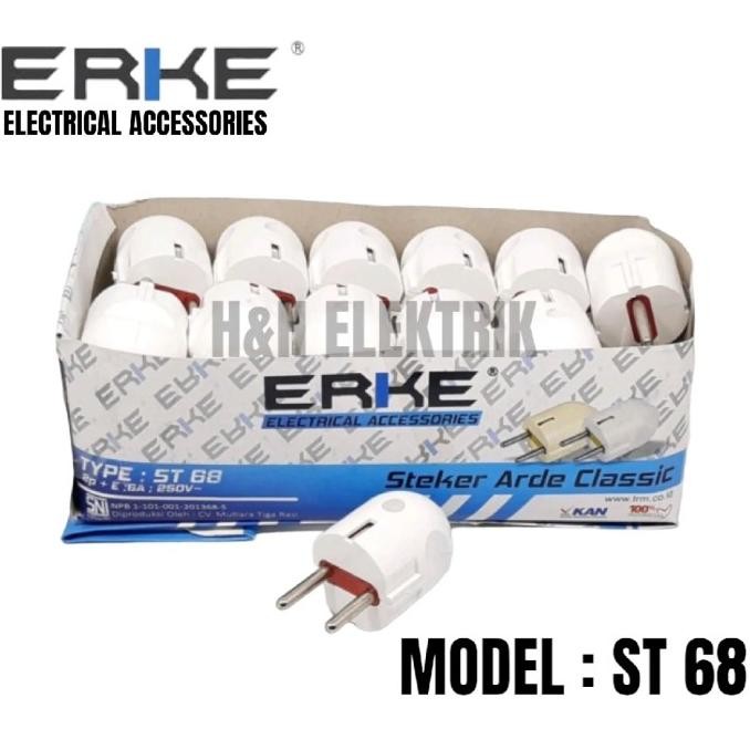 Steker Arde Murah ERKE kualitas SNI (24pcs) Original