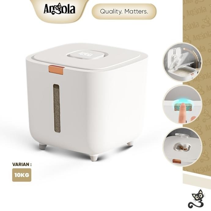 Angola Dispenser Beras E04 Rice Dispenser Tempat Beras 10Kg