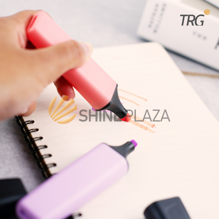 

TRG HIGHLIGHTER PASTEL SET 6 WARNA COLORS HL-71 - PENANDA BERWARNA TEXTLINER TRG