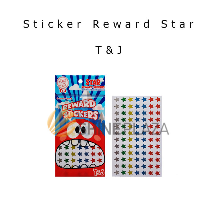 

STIKER LABEL REWARD T&J BINTANG - STICKER STAR METALLIC TOM JERRY