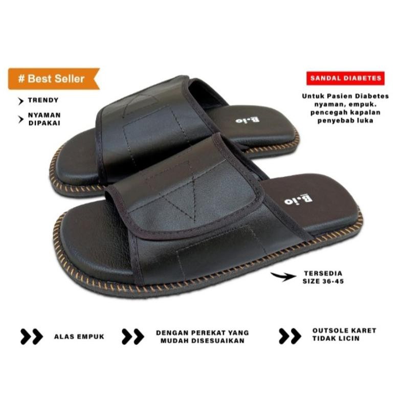 Promo Ramadhan Sandal Diabetes Slop Anti Air Super Empuk Stok Terbatas