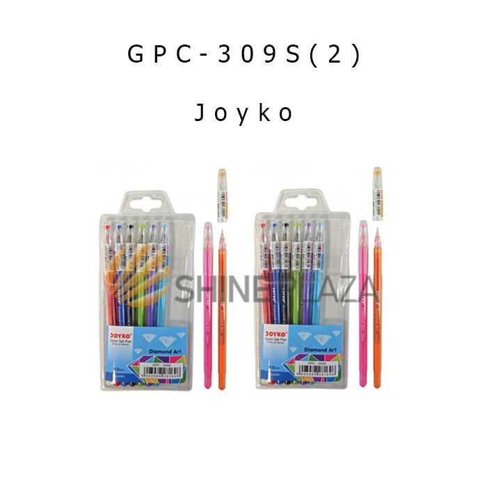 

[FLASH SALE] PULPEN JOYKO GEL PEN DIAMOND GPC-309S ART SET 0.5MM