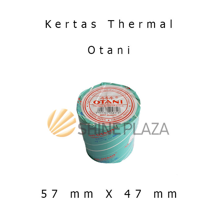 

LABEL THERMAL PAPER OTANI 57X47 MM - KERTAS KASIR STRUK 57 X 47