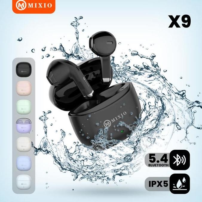Mixio X9 True Wireless Bluetooth Earphone Tws Mini Earbuds