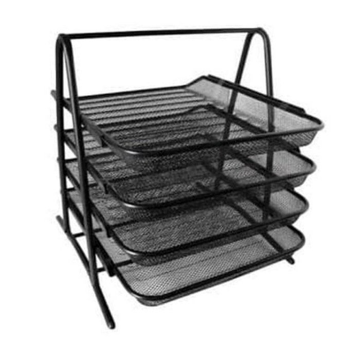 

LETTER TRAY / BAK SURAT BESI V-TEC 4 SUSUN VT-BS.04JR