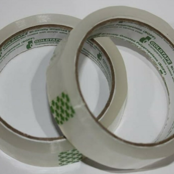 

CELLOTAPE / SELOTIP / ISOLASI GOLD TAPE 1 INCH