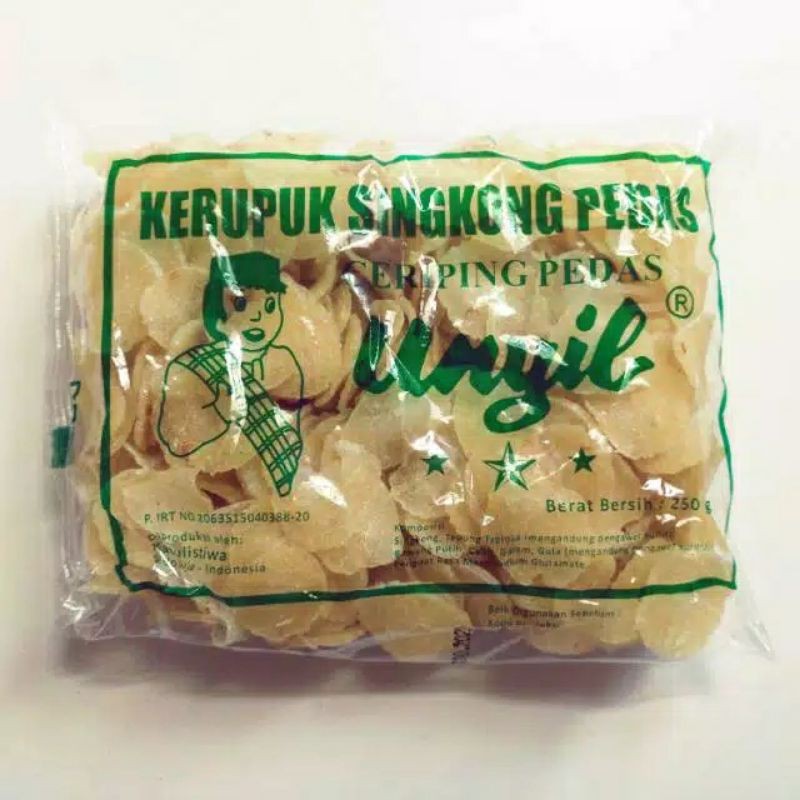 

ceriping pedas unyil 250gram kerupuk singkong