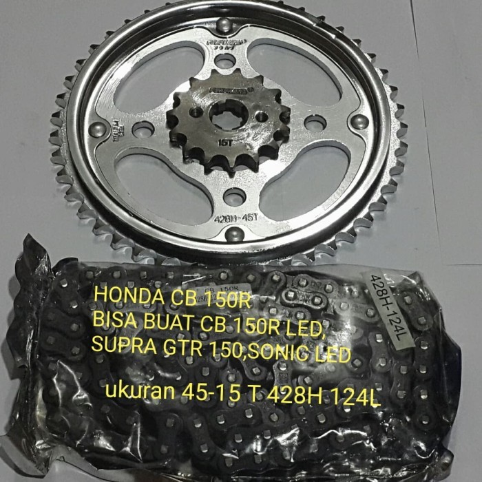 Gear Set Supra Gtr Gear Supra Gtr 150 Gear Paket Supra Gtr 150 Monosok Barang Langka