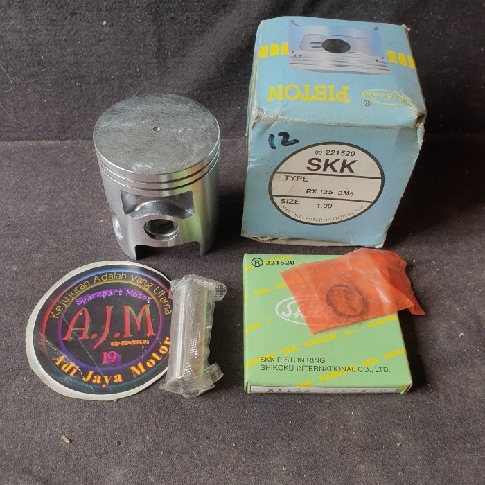 Piston Ring Seher Rx125 Rx 125 Os Oversize 100 200 Barang Langka