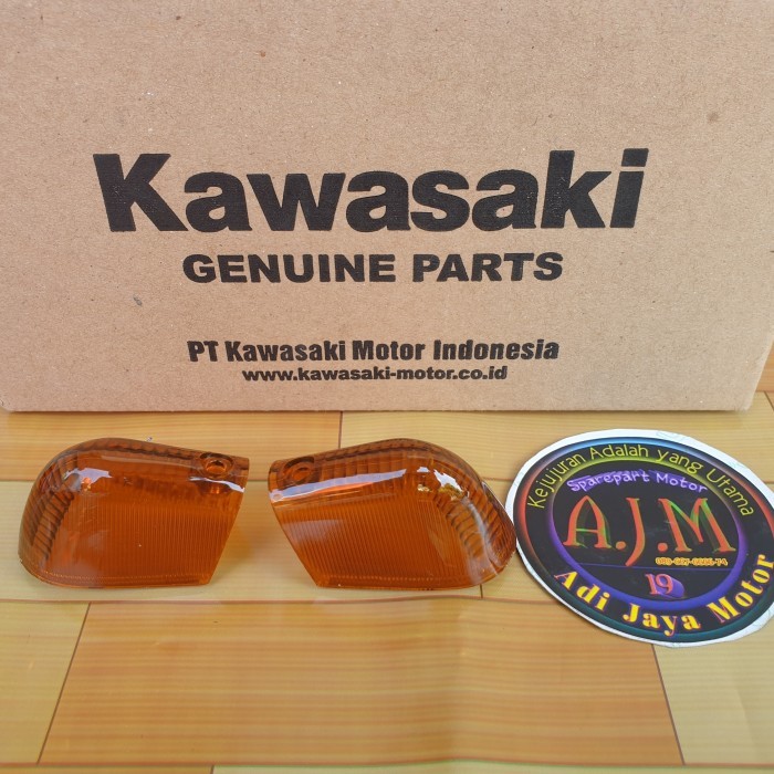 Mika Sen Sein Riting Belakang Kawasaki Kaze Lama Original Barang Langka