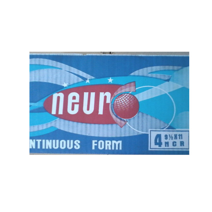 

Ready Continous Form 91/2 x 11 4 Ply ( K4 Neuro ) NCR / Kertas Komputer
