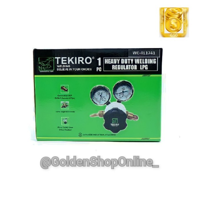 Tekiro Heavy Duty Welding Regulator LPG