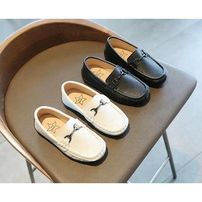kiddiwear Sepatu Pantofel Anak Cowok / Sepatu Pantofel Anak Casual Import Usia  1 - 5 Tahun MBK102
