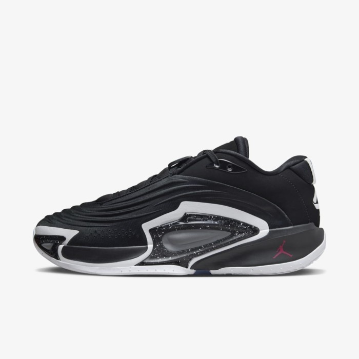 PROMO Sepatu Basket Pria Jordan Luka 3 Pf Speedway Black White 100% Original FQ1285-001