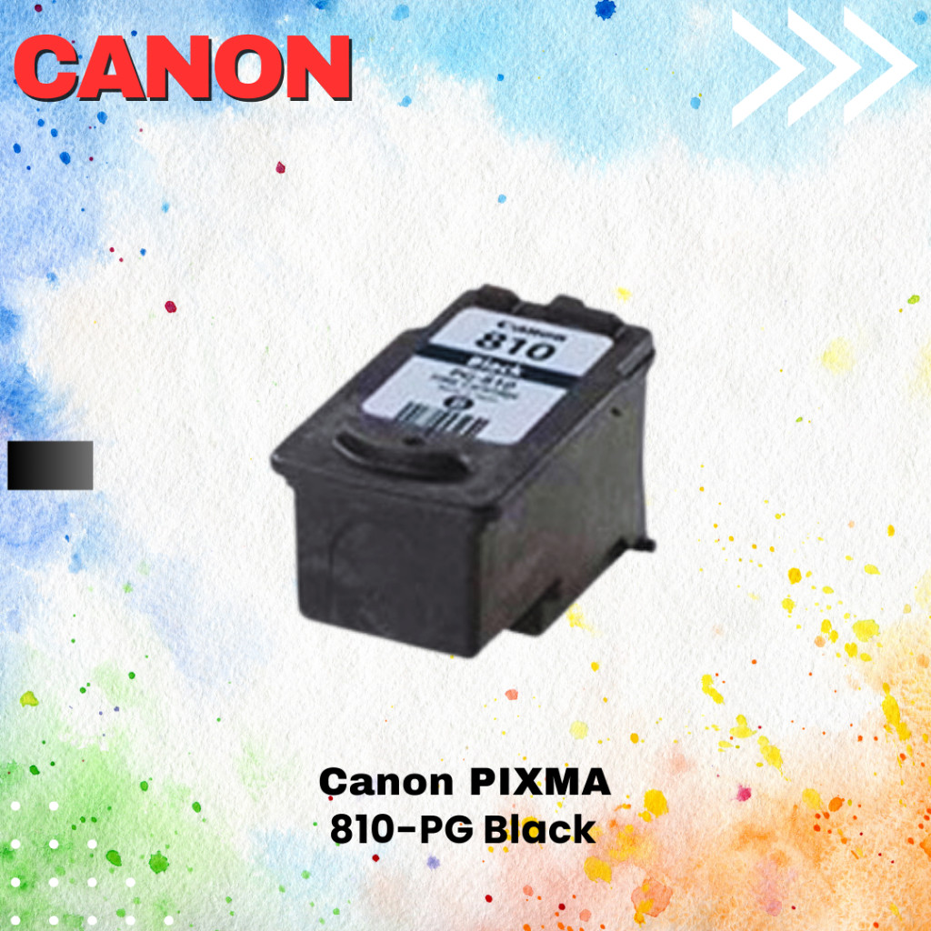 Cartridge Tinta Canon 810 PG Black Pixma 810 Original